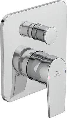 Produktbild von IS Badearmatur UP TESI Bausatz 2, Ros.163x163mm eigens.DIN EN 1717 Chrom