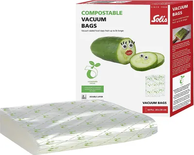 Zdjęcie produktu dla SOLIS folia do zgrzewania próżniowego ECO 30x600cm 2 rolki