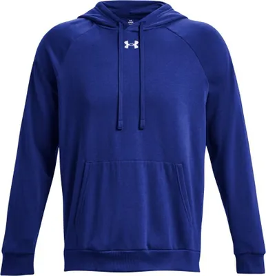 Produktbild von Under Armour Ua Rival Fleece Hoodie-Blau 1379757-400__MD