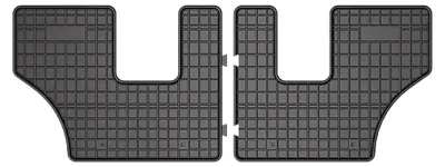 Productafbeelding van Rubberen voormatten voor Hyundai Santa Fe V vanaf 2023 (SUV) – 2-delig, zwart, op maat