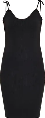 Image de Robe SWIRLY pour femmes - noir, M