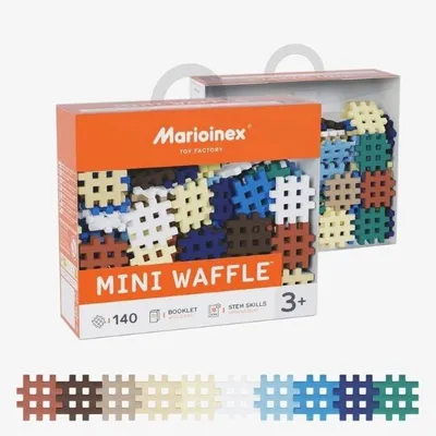 Obrázek produktu pro Stavebnice Mini Waffle, 140 dílů – Marioinex