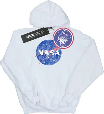 Produktbild von NASA - Kapuzenpullover Logo für Herren BI1867 (XL) (Weiß)