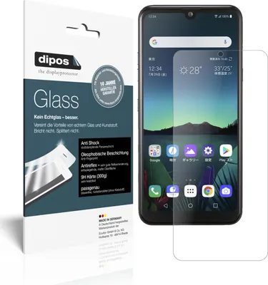 Obrázek produktu pro 2x ochranná fólie pro LG K50 matná - anti-shock 9H fólie dipos Glass plastové sklo