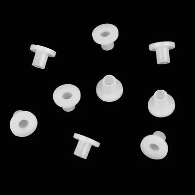 Produktbild von 100 Stück Transistor-Unterlegscheiben, isolierte Kunststoff-Abstandshalter, Buchsen (TW-9)