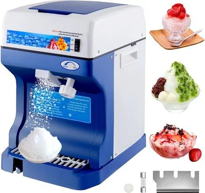 Immagine prodotto di Macchina per il ghiaccio - Produzione autonoma di cubetti di ghiaccio - 29 x 39 x 423 cm - Blu
