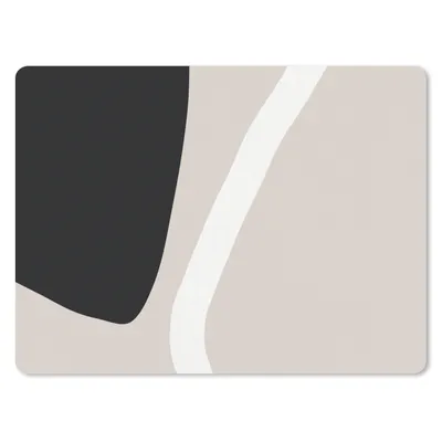 Produktbild von MuchoWow® Mauspad Mousepad Pastell - Minimalismus - Formen 40x30 cm - Mousepads - Maus Mat - Pad - Mausunterlage - Anti Rutsch