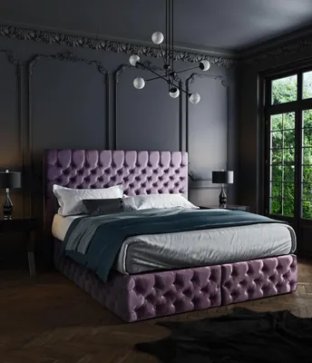 Produktbild von Schlafzimmer Bett Betten Polster Doppel Ehe Hotel Luxus Leder Moderne Designer