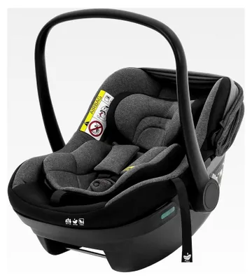 Produktbild von Babyschale mit stufenlos verstellbarer Liegeposition, Gruppe 0/0+ (40-87 cm) mit Sonnendach und 3-Punkt-Sicherheitsgurt