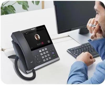 Produktbild von Yealink MP56 E2 Teams IP-Telefon – VoIP-Telefon – Telefonie über das Internetprotokoll