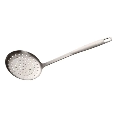 Image de Cuillère à égoutter Stanley Rogers 30,5 cm, cuillère à écumer au design élégant en acier inoxydable de haute qualité, cuillère à servir avec une finition haut de gamme au rendu satiné (couleur : argent)