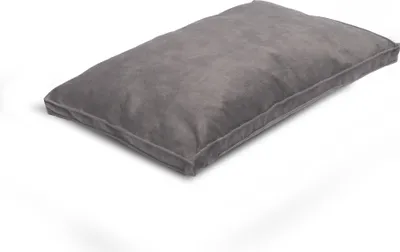 Produktbild von Orthopädisches Haustierbett Soffy Kiss 30x50 grau Orthopädisches Premium-Latexbett für Hunde und Katzen, wasserdicht, atmungsaktiv, Letti Moderni