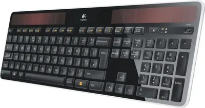 Produktbild von Logitech K750, RF Wireless, Büro, Standard, 2.4 GHz, USB, Nano