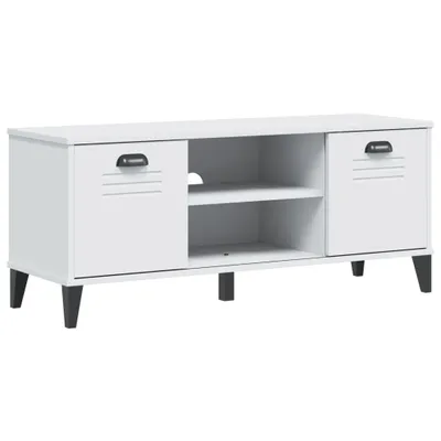 Produktbild von vidaXL Schuhbank VIKEN Weiß 106x35x45 cm Holzwerkstoff