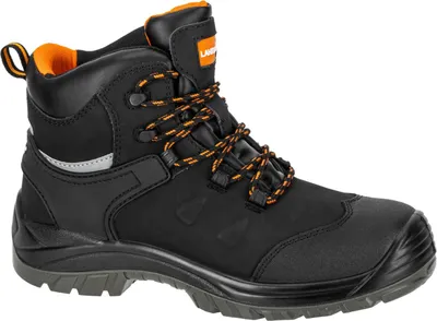 Produktbild von Schwarze Nubuk-Schuhe, S3 Src, "46", Ce, Lahti