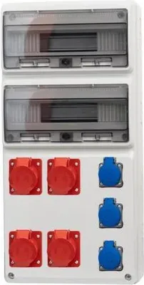 Imagen del producto de Distribuidor LEGATO - 32M, 2x16A/5P, 2x32A/5P, 3x230V, IP44