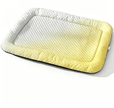 Zdjęcie produktu dla Letnie legowisko chłodzące dla psa i kota — Żółty / Yellow — XL (80×65 cm, do 13 kg)