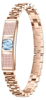 Immagine prodotto di Smartwatch da donna ZELURXX, Bluetooth 5.3, monitoraggio della frequenza cardiaca, SpO2, analisi del sonno, resistenza all'acqua 3 ATM, monitoraggio del ciclo mestruale, cinturino a maglie, colore oro