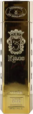 Immagine prodotto di 3 Kilos Vodka Oro 999,9 40% 1,00 lt.