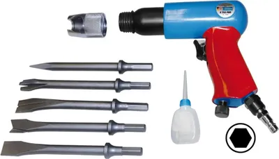 Obrázek produktu pro Kladivo Pneu Sekací Pro 8-Dílů 75180
