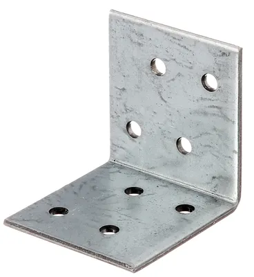 Produktbild von Alberts 835170 Winkelverbinder, sendzimirverzinkt, 40 x 40 x 40 mm, 50er Set