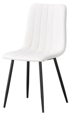 Obrázok produktu pre Čalúnená stolička v farbe Ecru, z velúru, do jedálne, IRIS