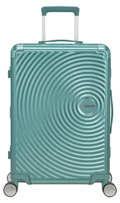 Productafbeelding van American Tourister trolley Soundbox Alu Spinner 68 / 25 TSA Trolley Dusty Turquoise