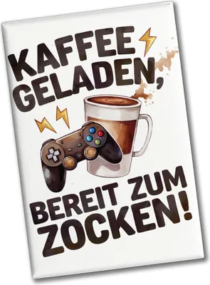 Produktbild von Bereit zum Zocken Souvenir Souvenir Magnet Gaming Controller