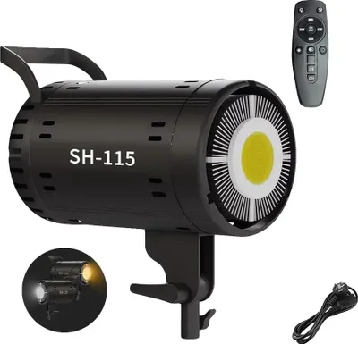 Zdjęcie produktu dla Statyw oświetleniowy, składana konstrukcja, regulowana wysokość, 115 W, 220 V