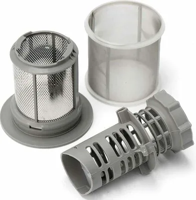 Produktbild von Bosch Geschirrspülerfilter, Metallfilter + feines Tamiz-Netz, einfach auszutauschen, für Geschirrspüler der Marken Balay, Bosch, Siemens, Neff