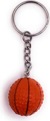 Obrázok produktu pre Onwomania Kľúčenka basketbalové kolo športové kovový prívesok prívesok