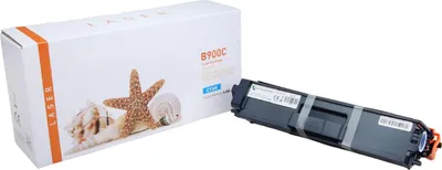 Produktbild von cyan Toner 3.6-TN900C kompatibel mit Brother TN-900C  Seiten: 6.000