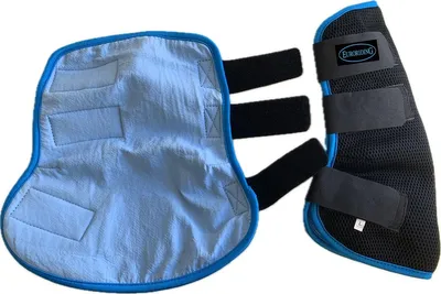 Produktbild von Euroriding Gamaschen Cooling, Kühleffekt, Farbe:schwarz, Größe:M