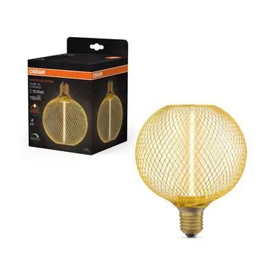 Obrázok produktu pre Led Lampa Decor Str Gl125 Gold/Dim 3.5W/818 E27 Ledvance