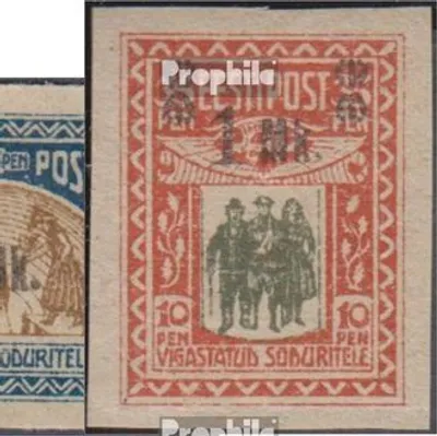 Produktbild von Briefmarken Estland 1920 Mi 25-26,31 (kompl.Ausg.) gestempelt Kriegsbeschädigte