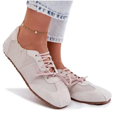 Produktbild von Damen Low Sneaker aus Wildleder Big Star TT274599 Beige 38
