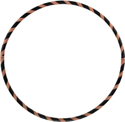 Produktbild von Faltbarer Anfänger Hula Hoop Reifen, Braun Ø105cm
