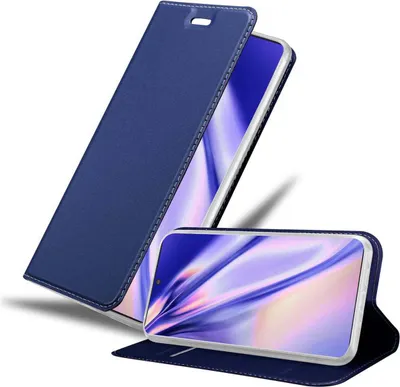 Obrázok produktu pre Cadorabo puzdro na mobilný telefón pre Samsung Galaxy NOTE 10 PLUS ochranné puzdro v modrej farbe Cover Etui Book Case Booklet