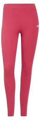 Productafbeelding van adidas dames leggings, Essentials Linear, katoen, kleur: power pink/wit, maat: XS