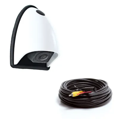 Produktbild von Caratec Safety CS102LA.03 Miniaturkamera mit 15 m Anschlussleitung, weiß