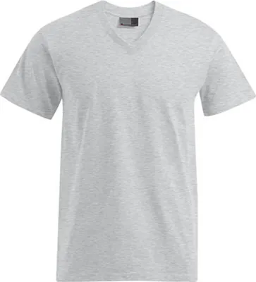 Produktbild von Premium V-Ausschnitt T-Shirt Herren, Sportgrau, XL