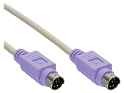 Zdjęcie produktu dla InLine 13332V, Beżowy, 2 m, Męska, Męska, 175 mm, 225 mm