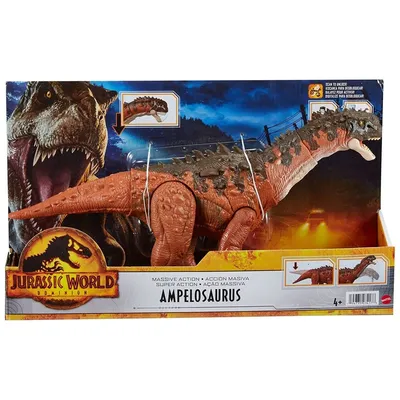 Image de Jurassic World Ampelosaurus à action massive