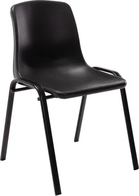 Produktbild von Stapelstuhl HLO-CP3 Kunststoff  schwarz