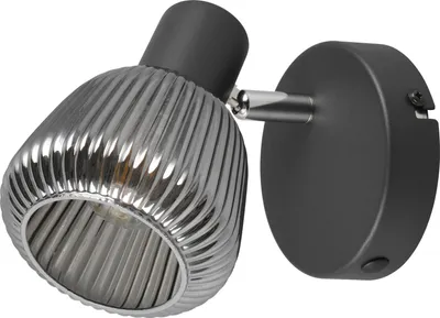 Produktbild von Trio Leuchten Spot Tarifa E14 schwarz matt Metall/Glas