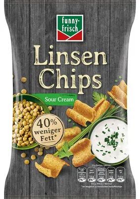 Immagine prodotto di 90 G Di Panna Acida Funny Linsenchips