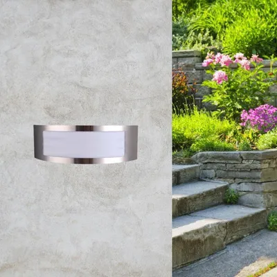Image de Applique Murale Aluminium LED IP44 pour Ampoule E27
