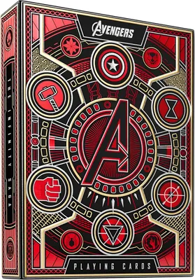 Zdjęcie produktu dla Karty do gry Marvel - Avengers (Red Version)