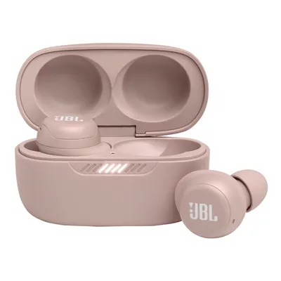 Produktbild von JBL Live Free NC+ TWS  Kabellose In-Ear-Kopfhörer mit Noise Cancelling in Rosa  Bis zu 21 Stunden Akkulaufzeit  Inkl. Ladebox