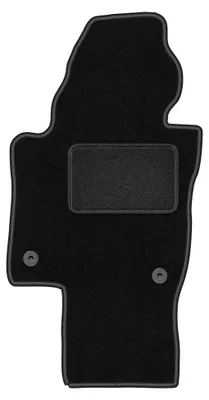 Immagine prodotto di Tappetino guidatore in moquette per Volkswagen Passat B6 / B7 USA 2005-2014 (berlina/station wagon) – 1 pezzo, nero, su misura – Wielganizator LUX
